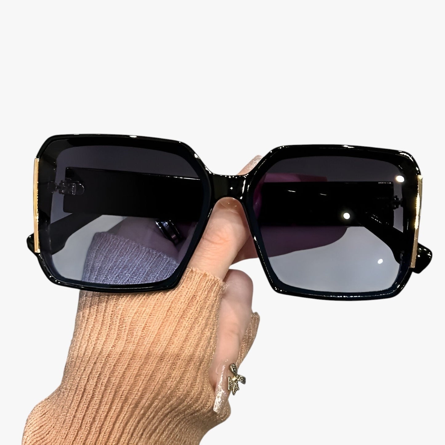 Lainey | Übergroße Sonnenbrille mit getönten gläsern für modische Sommerlooks