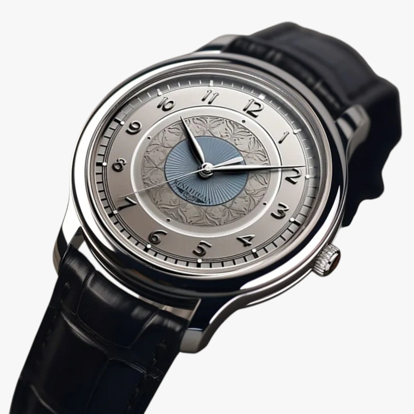 Simon | Herrenarmbanduhr aus Leder im Businessstil wasserdicht