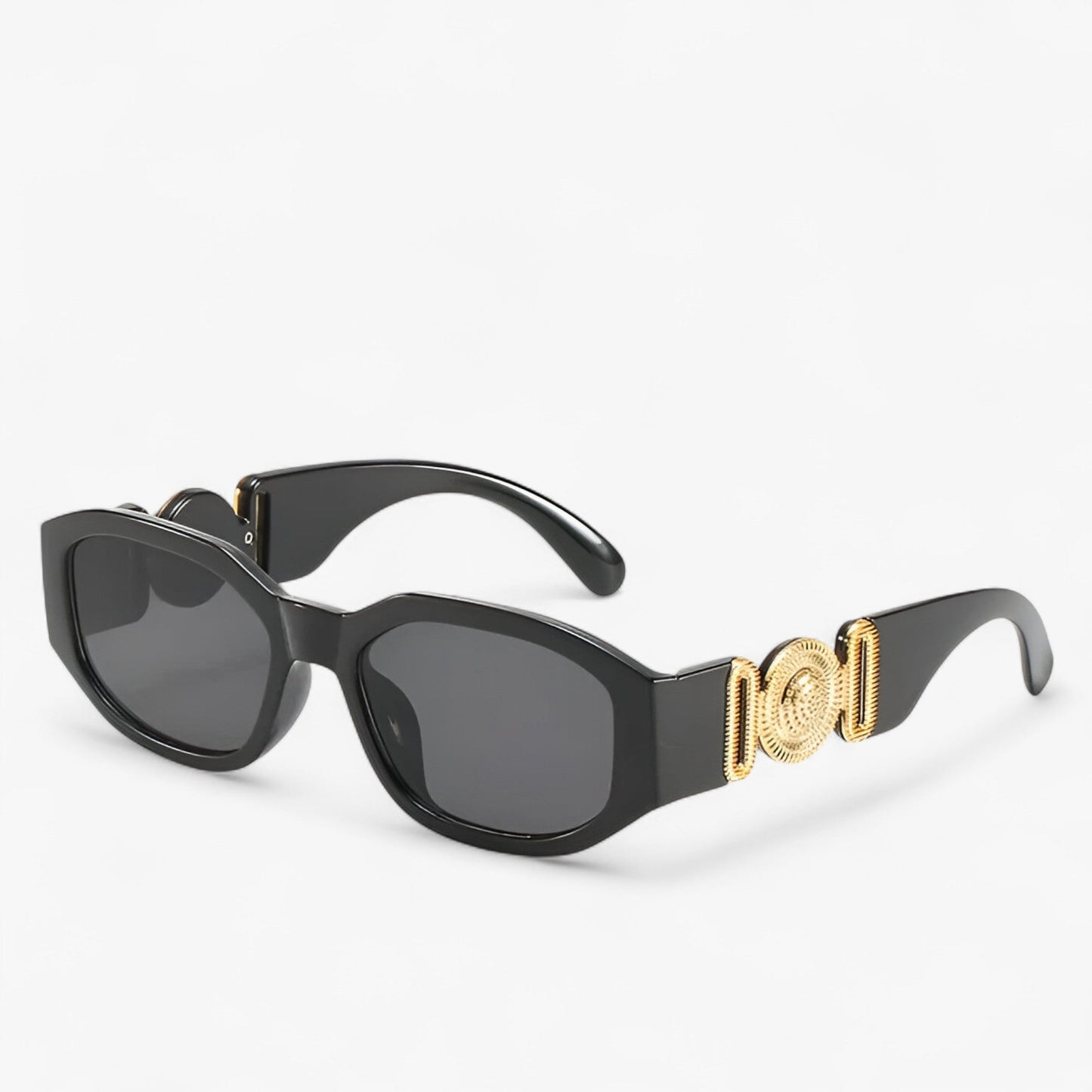 Liam | Kleine rechteckige Sonnenbrille für Reisen und Vintage-Stil