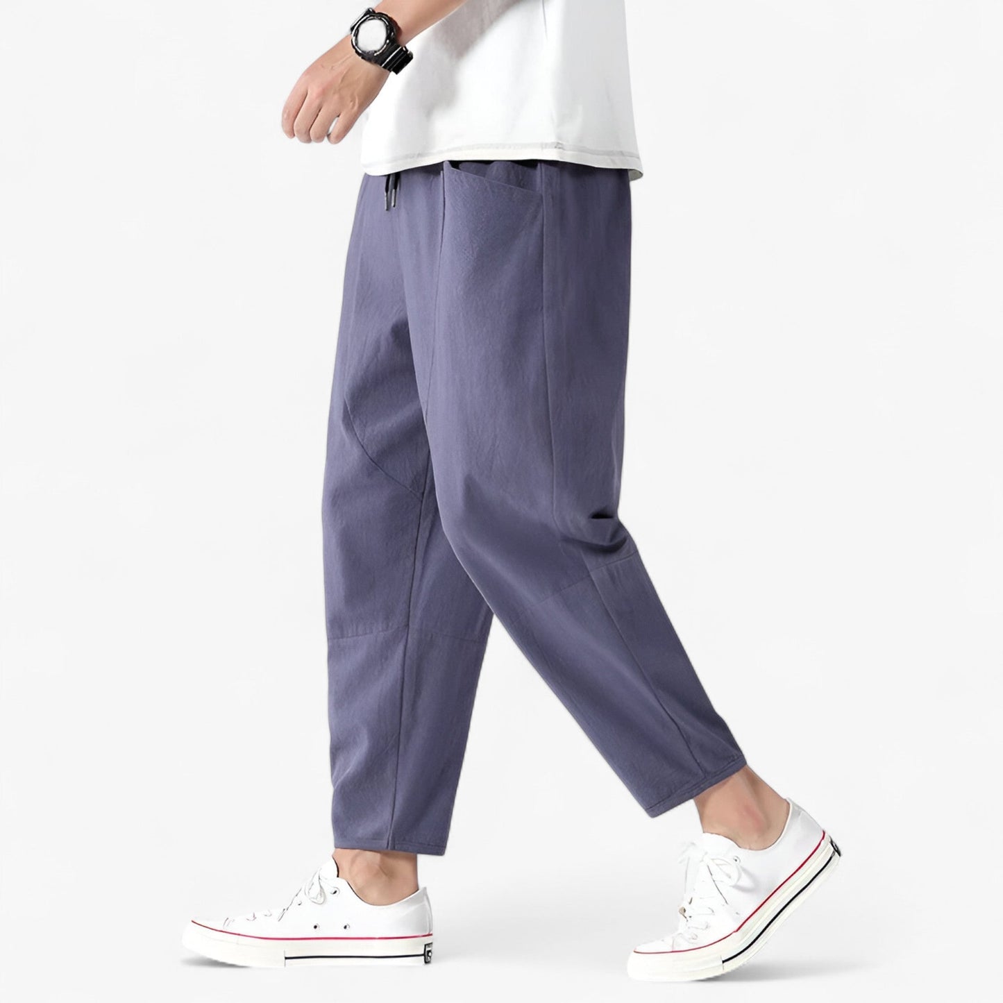 Jimmy | Herren-Leinenhose – Bequeme Passform