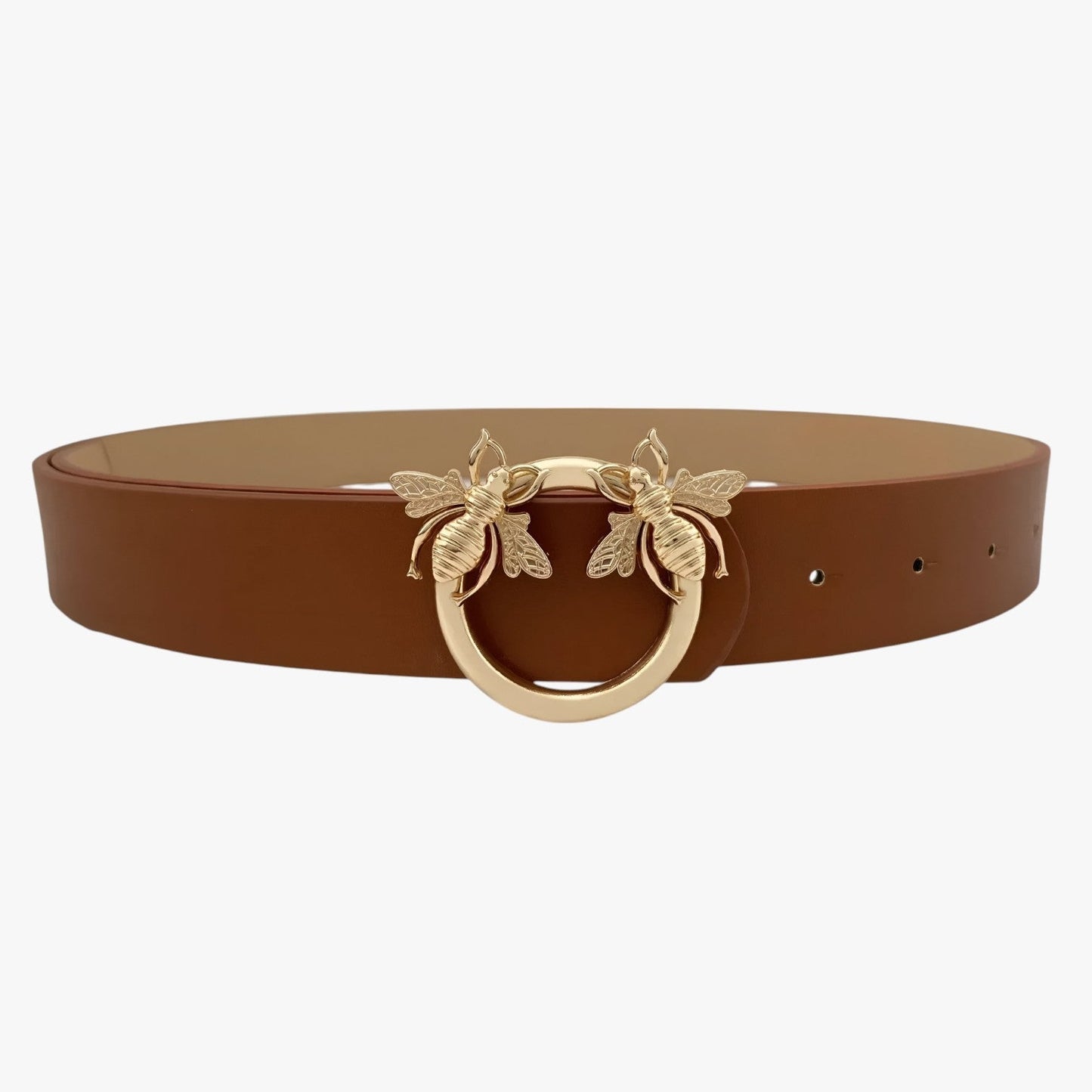 Sabrina | Eleganter Ledergürtel mit Design-Schnalle