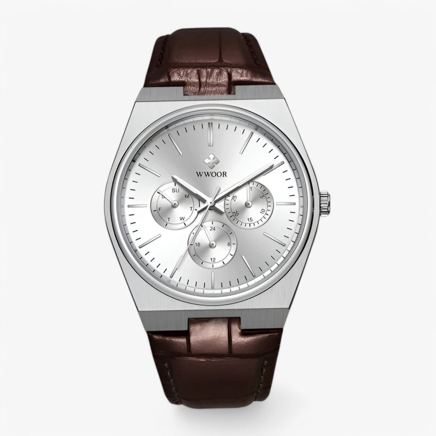 Ronan | Quarz-Uhr aus Stahl mit Saphirglas