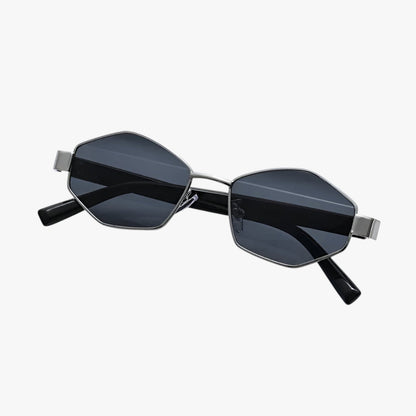 David | Polygonale Sonnenbrille UV400 – Unisex-Stil und Schutz für Outdoor-Sport