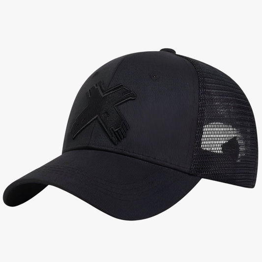 David | Sommerhut mit Netz und Stickerei X