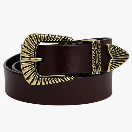 Veronica | Westernledergürtel für Jeans