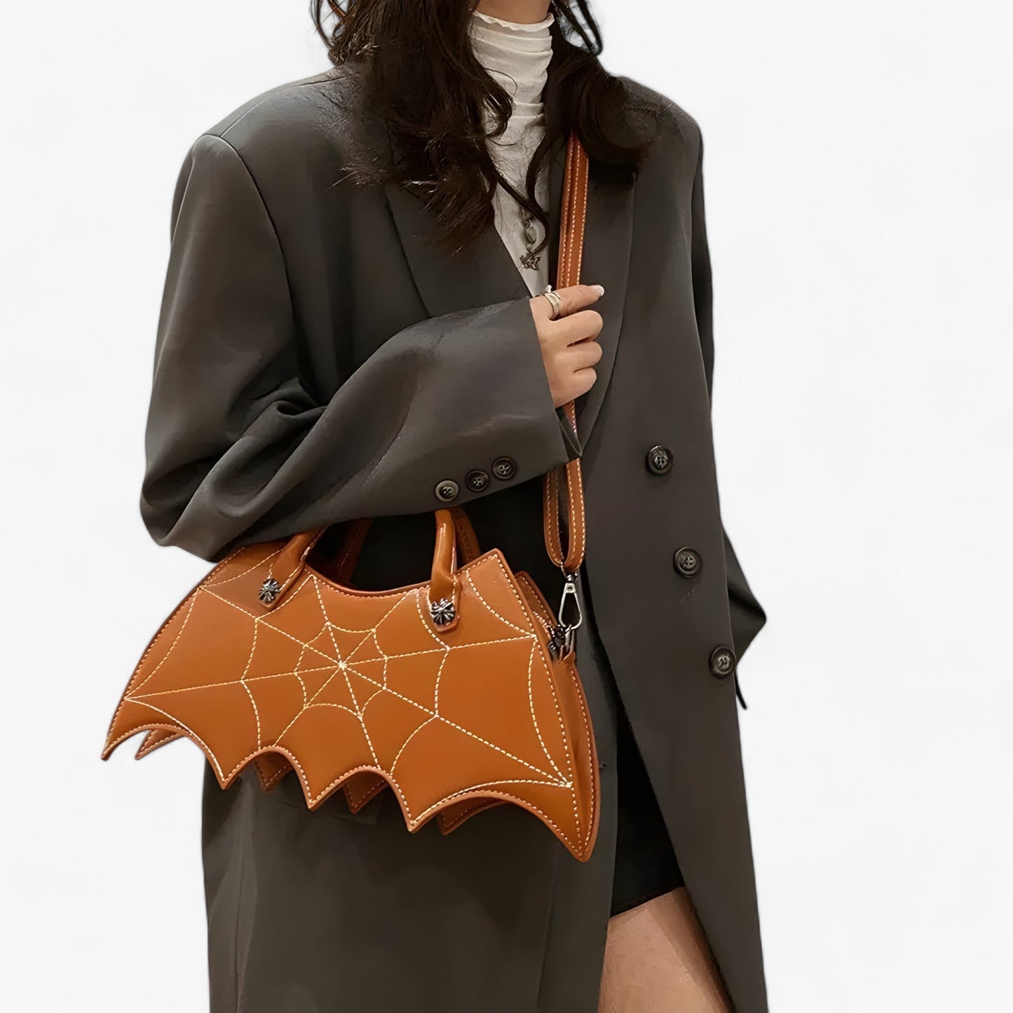 Spider-Web Umhängetasche - Trendy und Kühn für Halloween