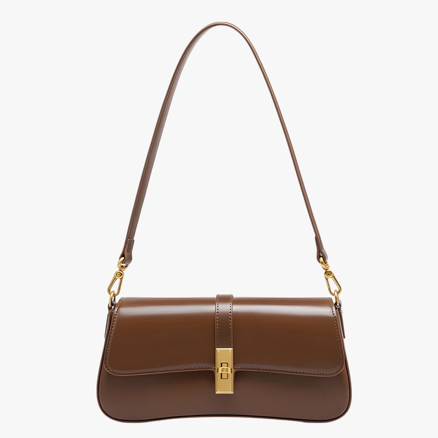 Alaia | Luxus-Ledertasche Baguette in echtem Leder