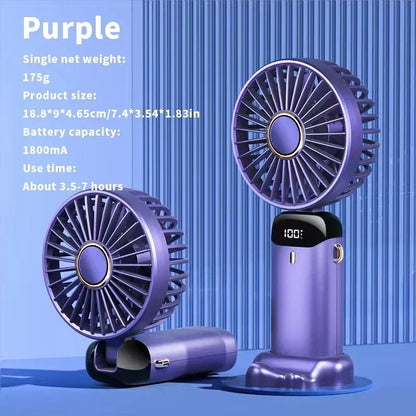 BreezeBright™ | Leistungsstarker Mini-Ventilator
