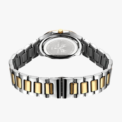 Gwen | Elegante wasserdichte Uhr mit Diamanten