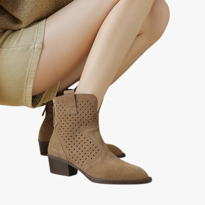 Alison | Damen-Chelsea-Stiefeletten - Bequem, elegant und aus Wildleder