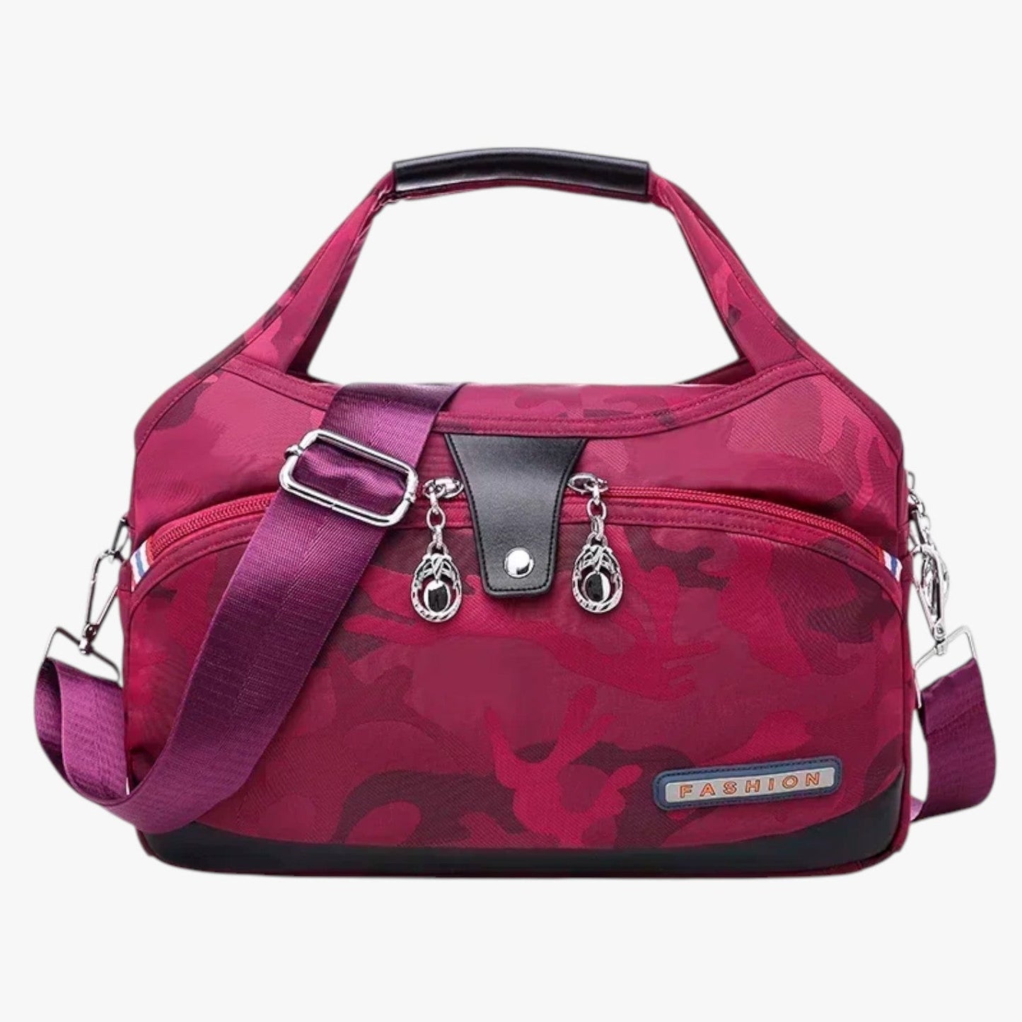 Leona | Modische Schultertasche mit extra Stauraum