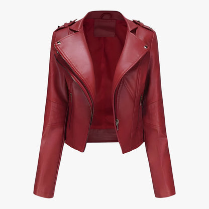 Emma | Kurze Lederjacke