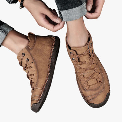 Tanner | Herren-Casual-Schuhe aus handgenähtem Leder: Komfort bei jedem Schritt