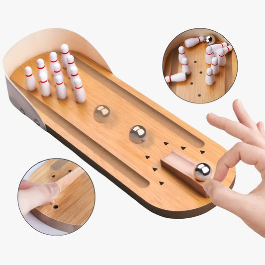 Philip | Mini-Holz-Bowling-Spiel
