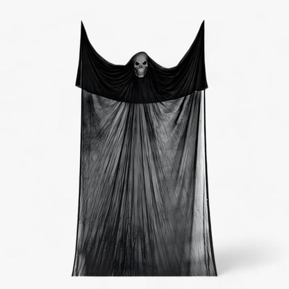 Hängender Totenkopf-Dekor - Perfekt für eine gruselige Halloween-Atmosphäre