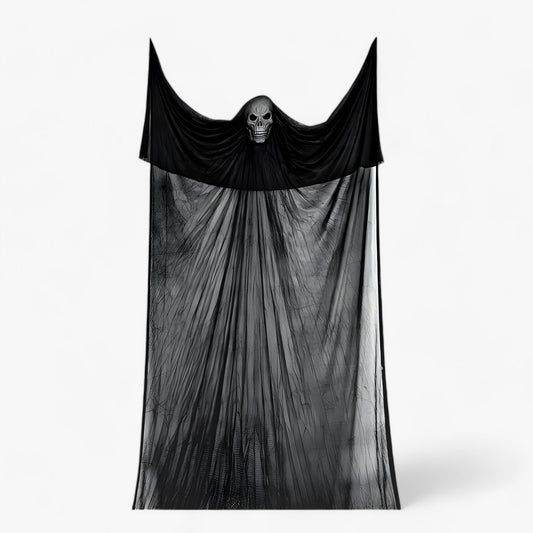 Hängender Totenkopf-Dekor - Perfekt für eine gruselige Halloween-Atmosphäre