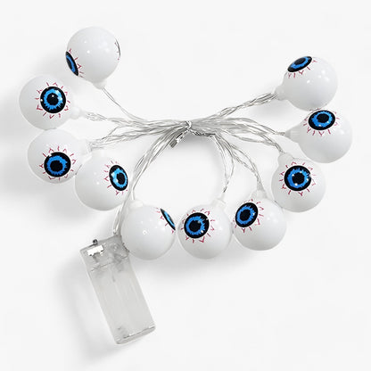 LED Lichterkette Gruseliges Auge - Gruselige Halloween Hausdekoration