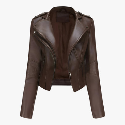 Emma | Kurze Lederjacke