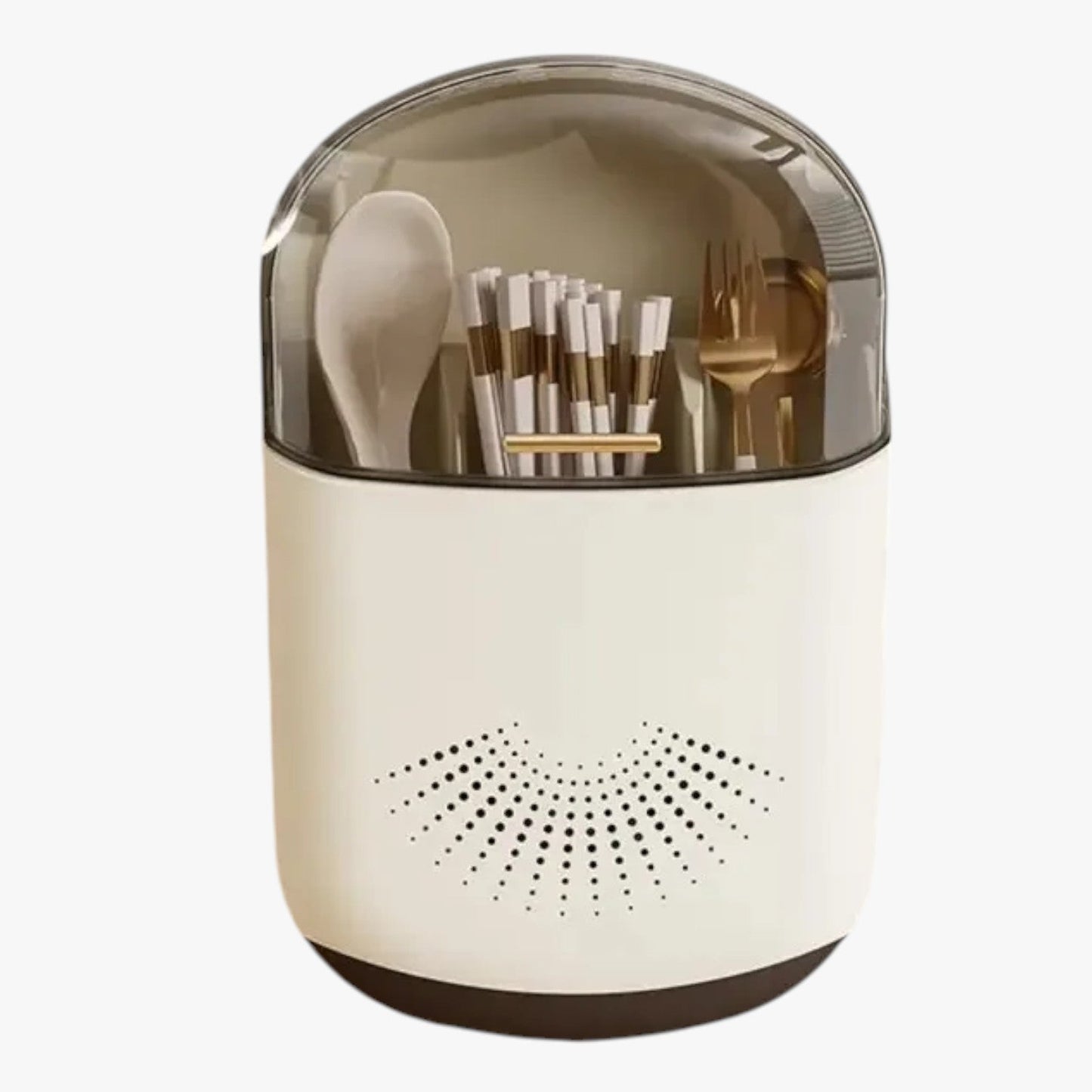 Gianni | Wandhalterung für Stiftbehälter mit Entwässerung und Abdeckung