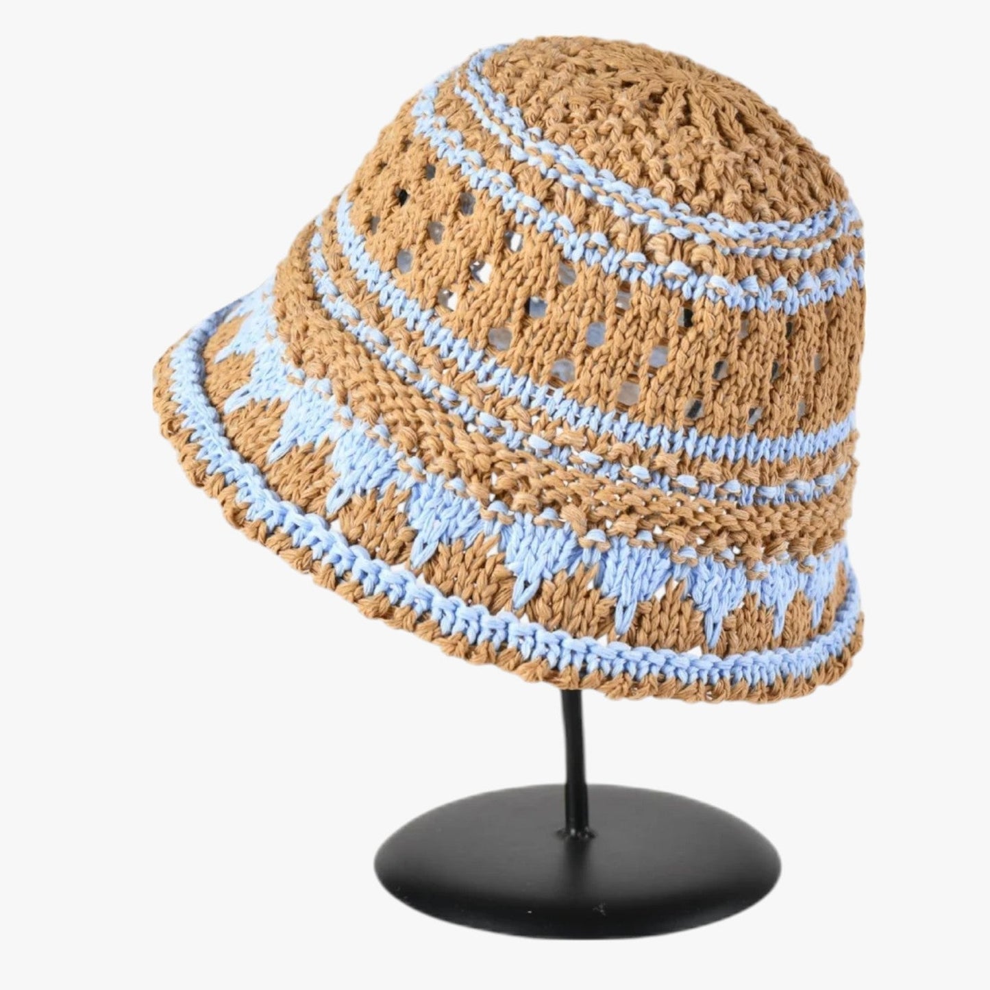 Elora | Damen-Faltbares Sommerhut mit Lochmuster