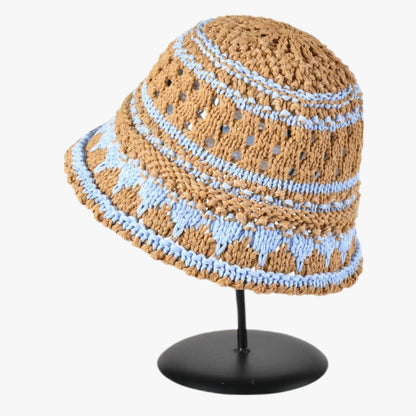 Elora | Damen-Faltbares Sommerhut mit Lochmuster