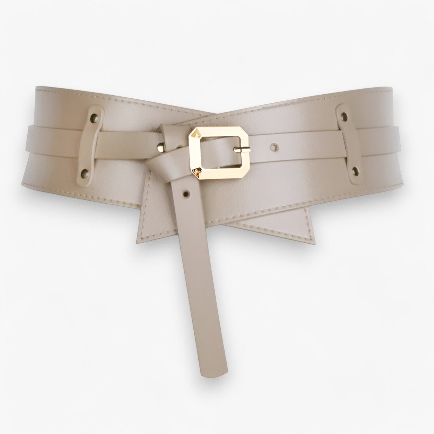 Multifunktionaler Echtleder-Taillengürtel mit Stil
