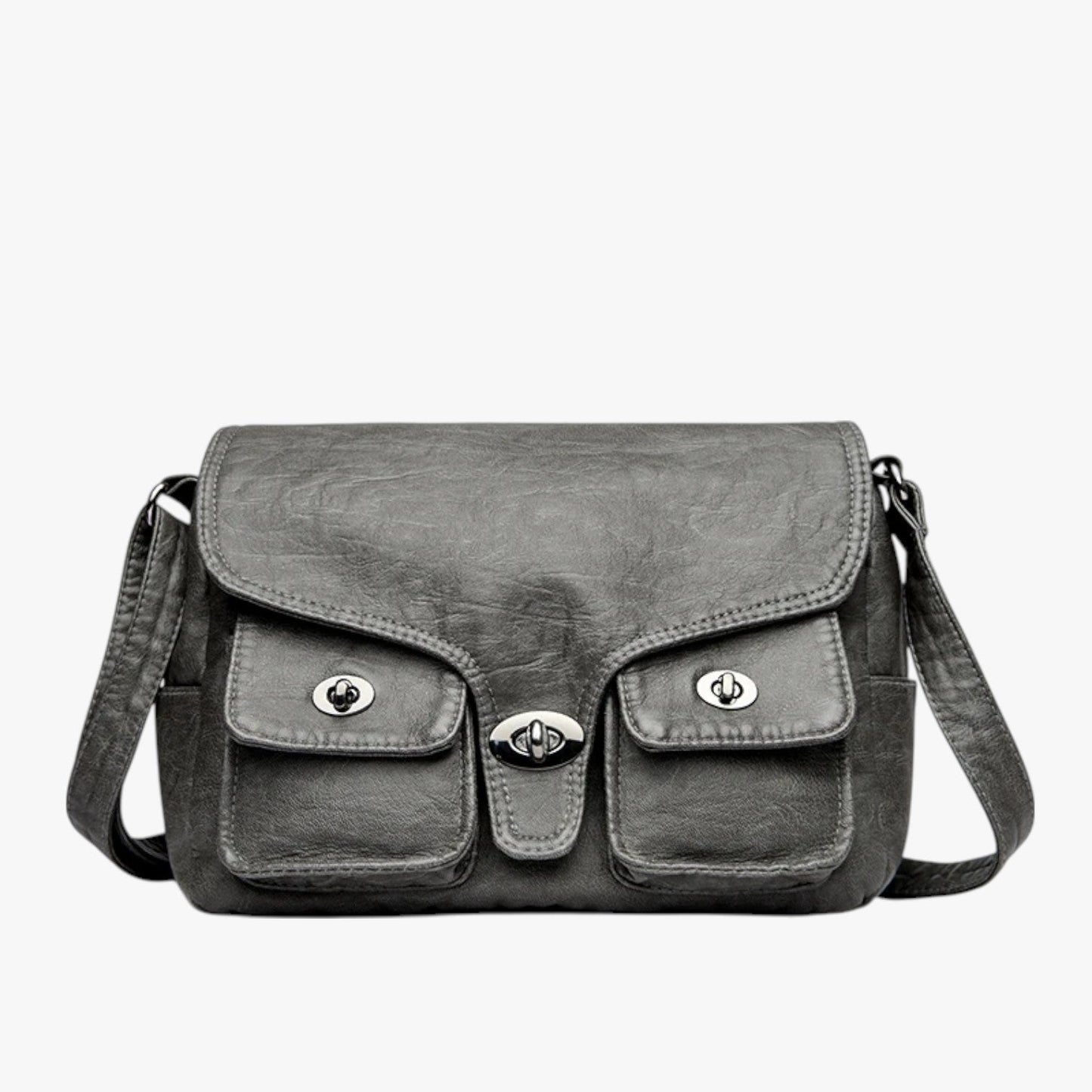 Amara | Elegante Vintage-Shopper aus PU-Leder