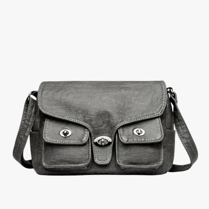 Amara | Elegante Vintage-Shopper aus PU-Leder