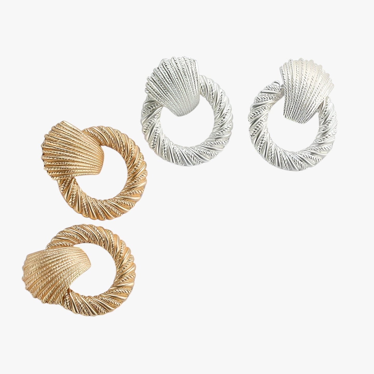 Irene | Eleganz ohne Piercing – Clip-On-Hängeohrringe