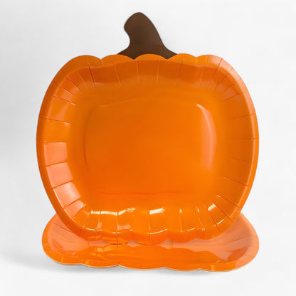 Trick or Treat Teller - Kürbis Teller für Halloween