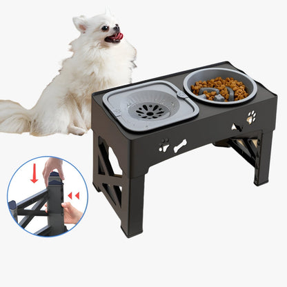 Logan | 3-in-1 Schüssel verstellbar für langsame und bequeme Fütterung in jeder Höhe