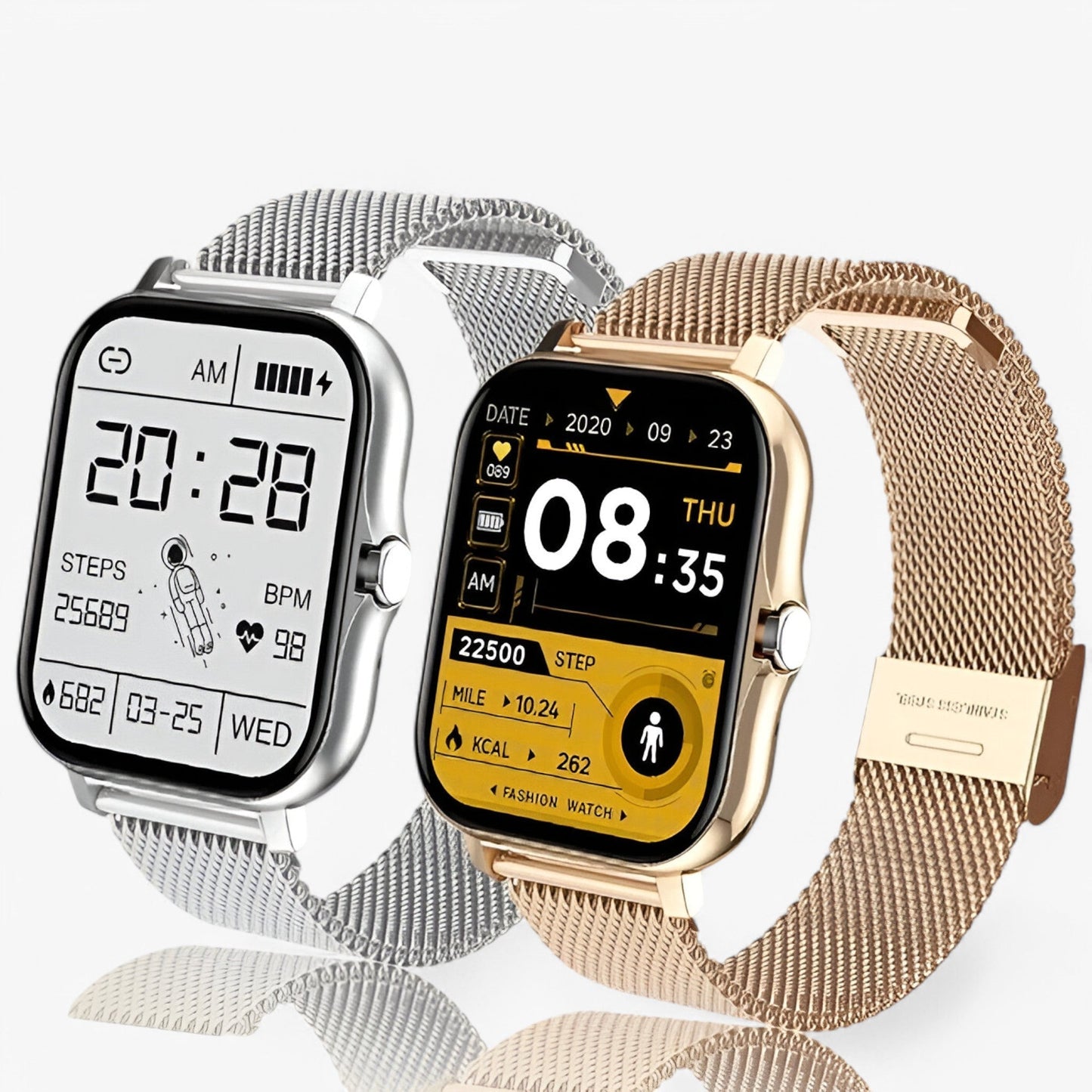 Matthew | Schlanke und stylische Smartwatch