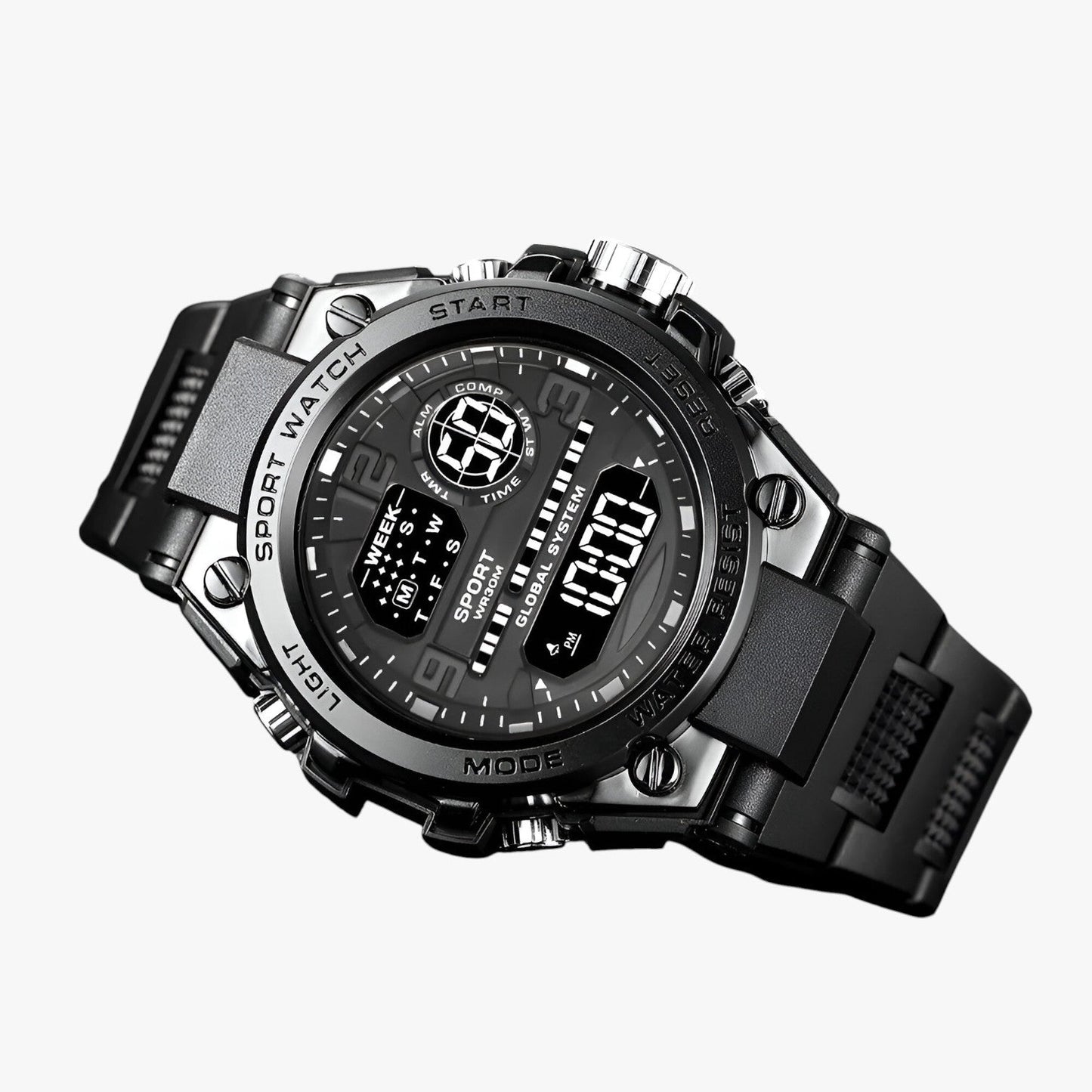 Kevin | Wasserdichtes, stoßfestes Sportarmbanduhr