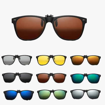 Archer | Polarisierte Flip-Up Fahrbrille – Klare Sicht bei Tag und Nacht