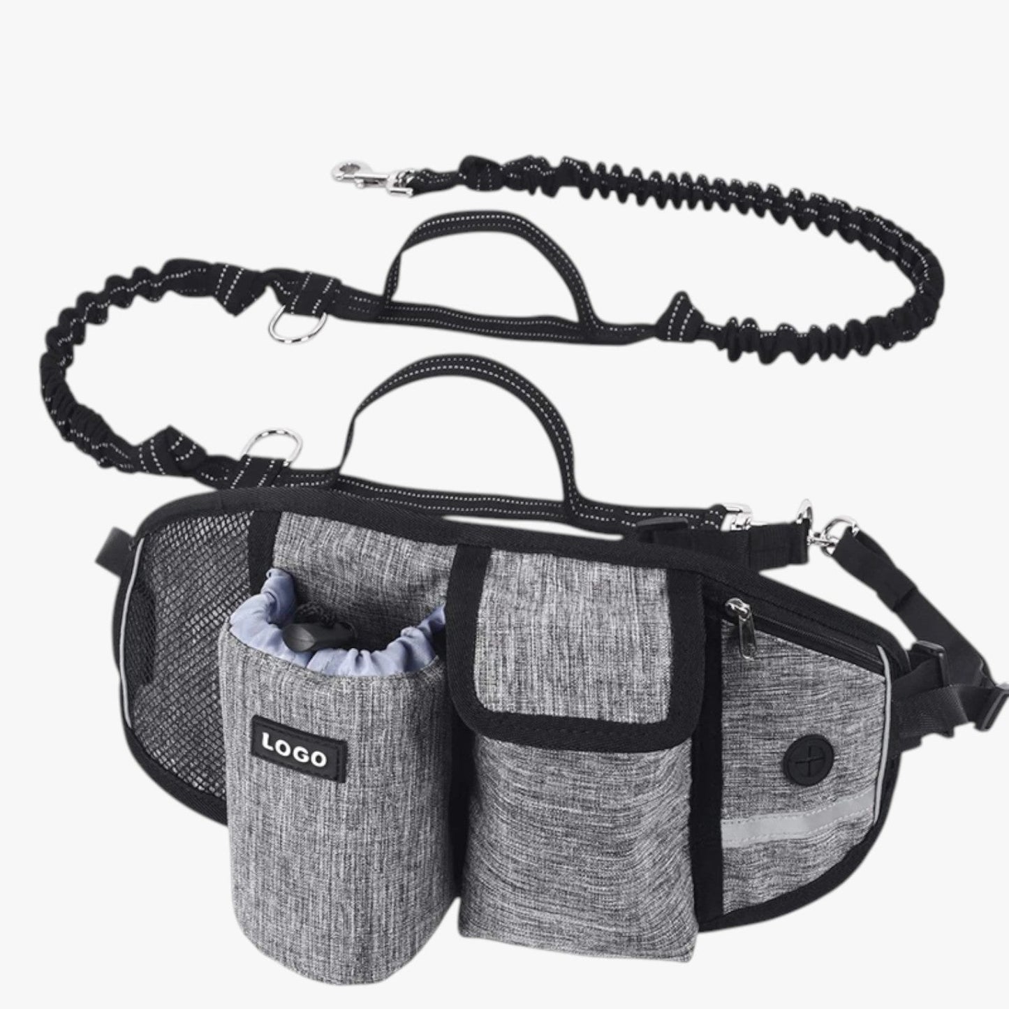Briella | Sportlicher Hüftgurt mit Preistasche und reflektierendem Leinehalter