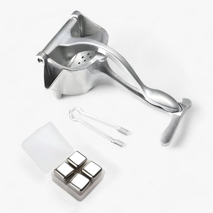 CitrusPro | Set Entsafter - Manuelle Presse aus Aluminiumlegierung für Zitrusfrüchte & Granaten