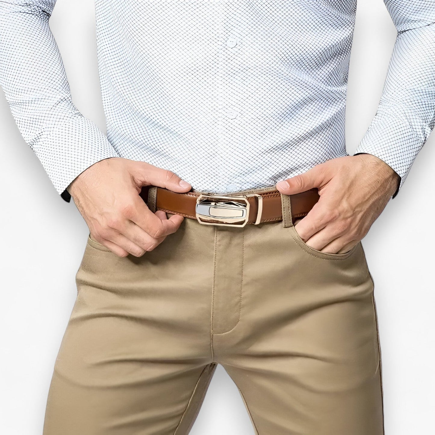 Erik | Echtes Leder-Gürtel mit Stil und Haltbarkeit