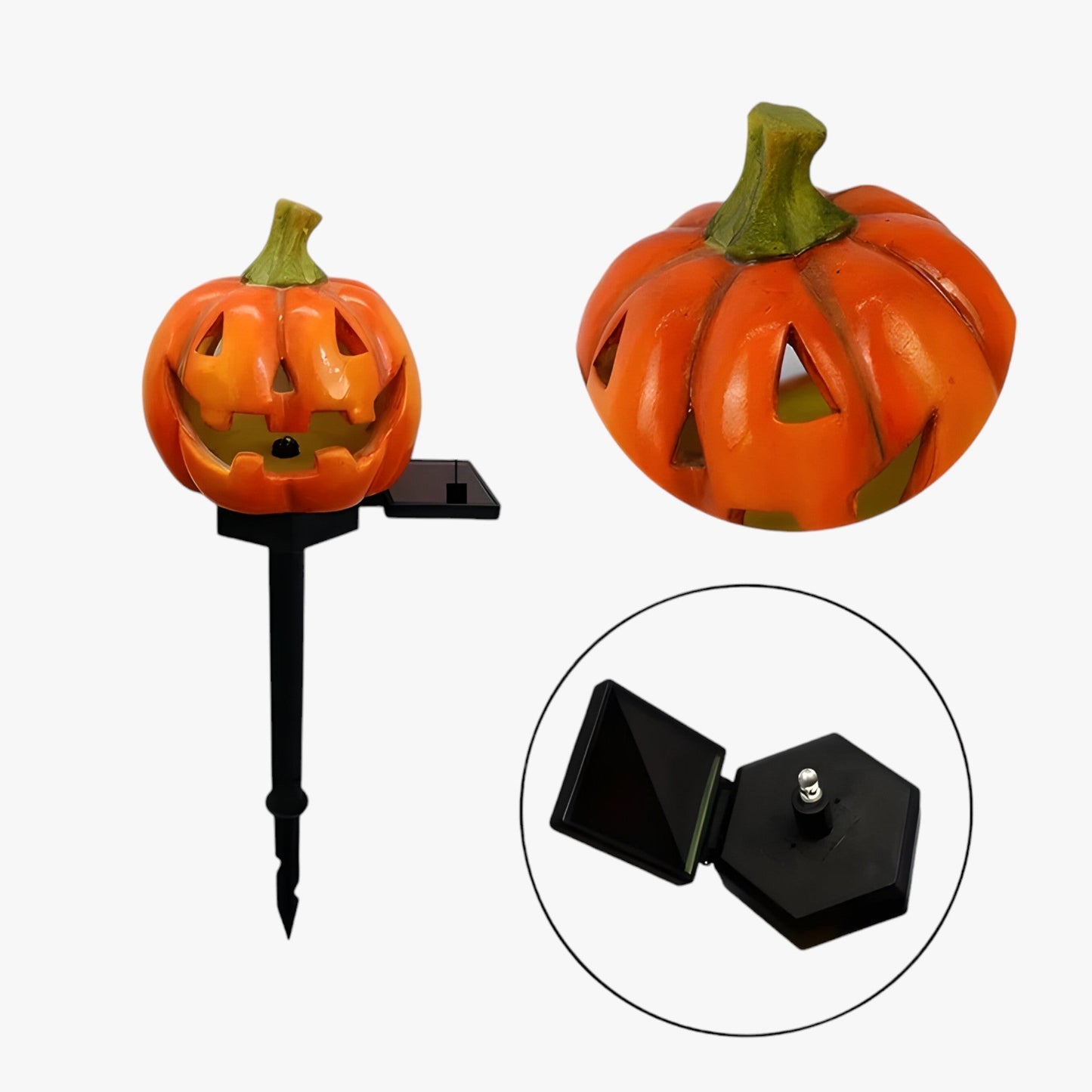 Solar Halloween-Dekorationen Kürbisse - Beleuchten Sie Ihren Garten