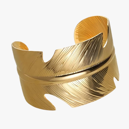 Jade | Boho-Cuff-Armband aus Edelstahl mit verstellbarem Design – Vintage-Stil eManco