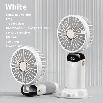 BreezeBright™ | Leistungsstarker Mini-Ventilator