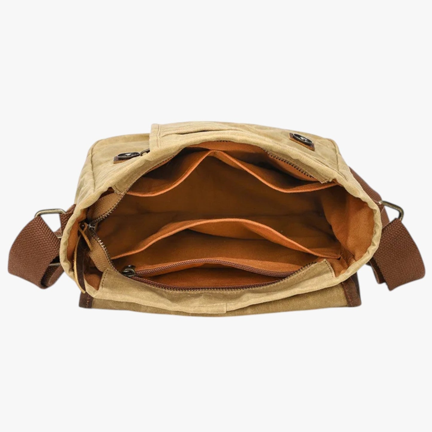 Alex | Vintage RFID-geschützte und wasserdichte Schultertasche
