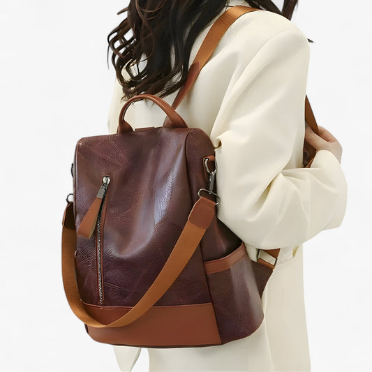 Celeste | Stilvolle Vintage-Rucksack – Perfekt für Schule und Reisen