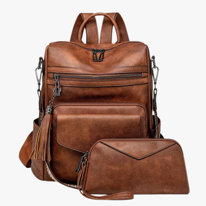 Avianna | Eleganter und geräumiger Lederrucksack