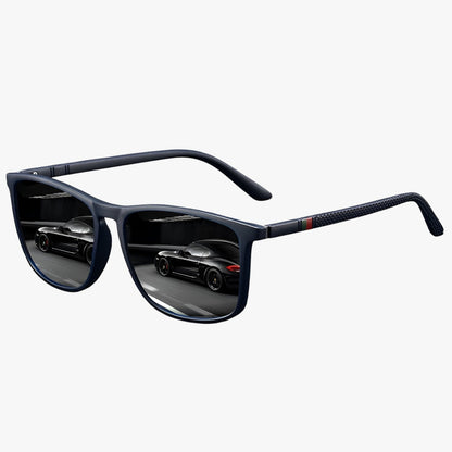 Jasper | Vintage-gestreifte polarisierte Sonnenbrille