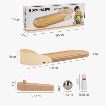 Philip | Mini-Holz-Bowling-Spiel