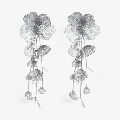 Zoë | Vintage-Blumen-Ohrringe – Elegant und Einzigartig