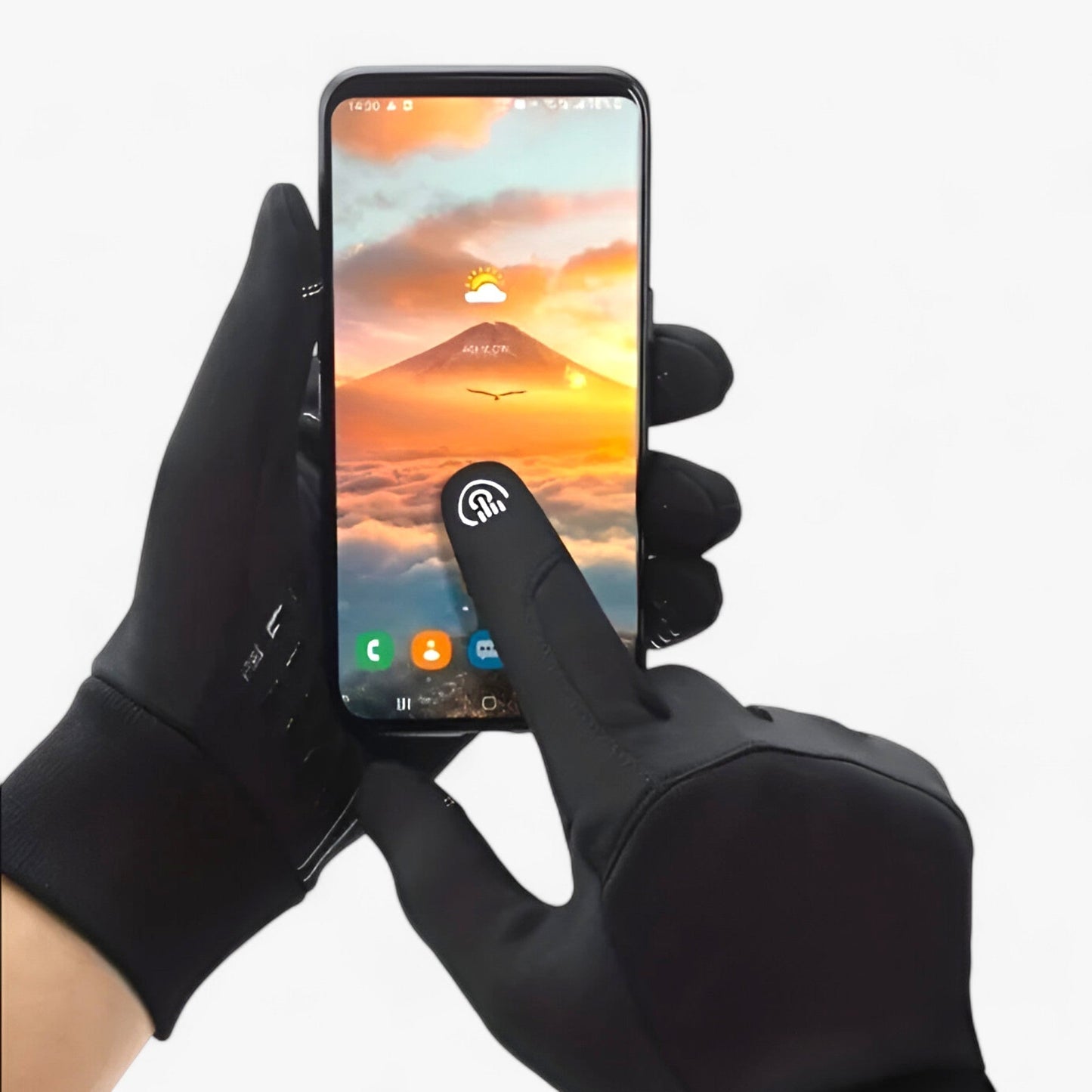 Kälteschutz-Handschuhe - Touchscreen und rutschfestes Design