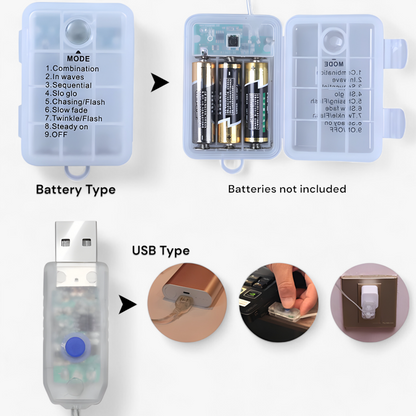Gruselige Lichtlein - Auffällige Halloween-Dekoration