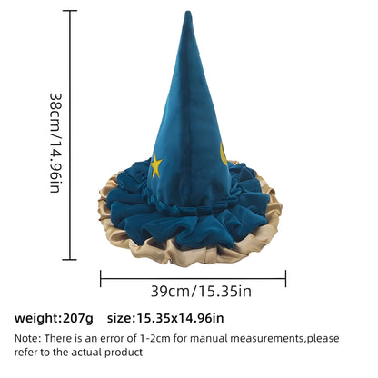 Halloween Hexenhut - Kostümzubehör für Frauen