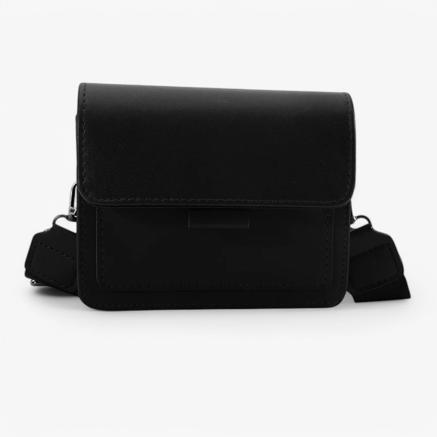 Clara | Retro- und geräumige Schultertasche mit breitem Riemen